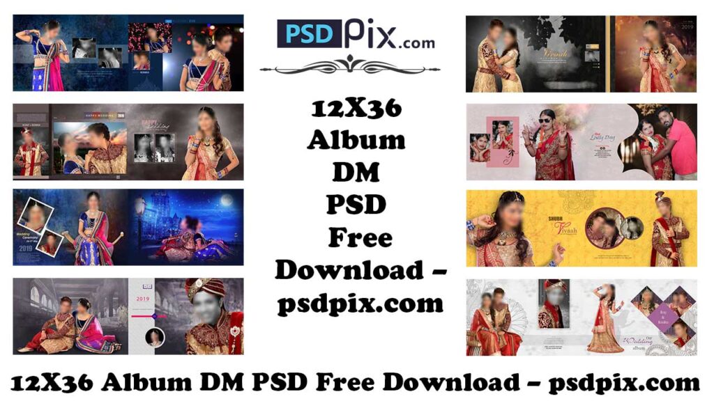 12X36 Album DM PSD 