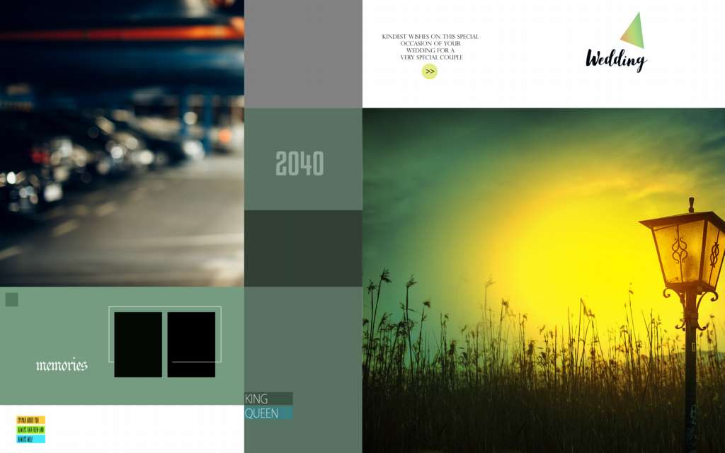 15X24 Album Design PSD