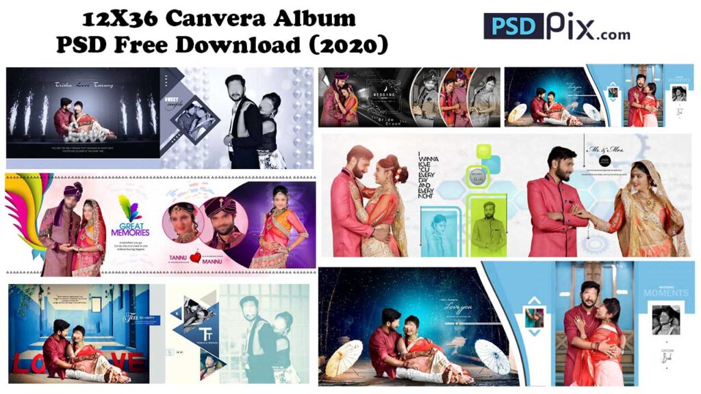  12X36 Canvera Album PSD Free Download 2020