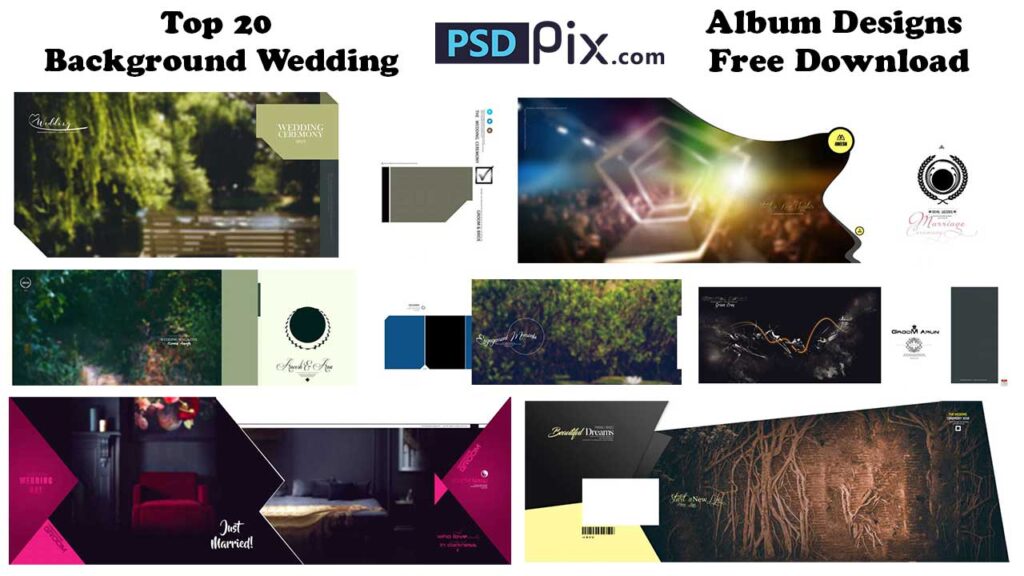  Background Wedding Album Designs 