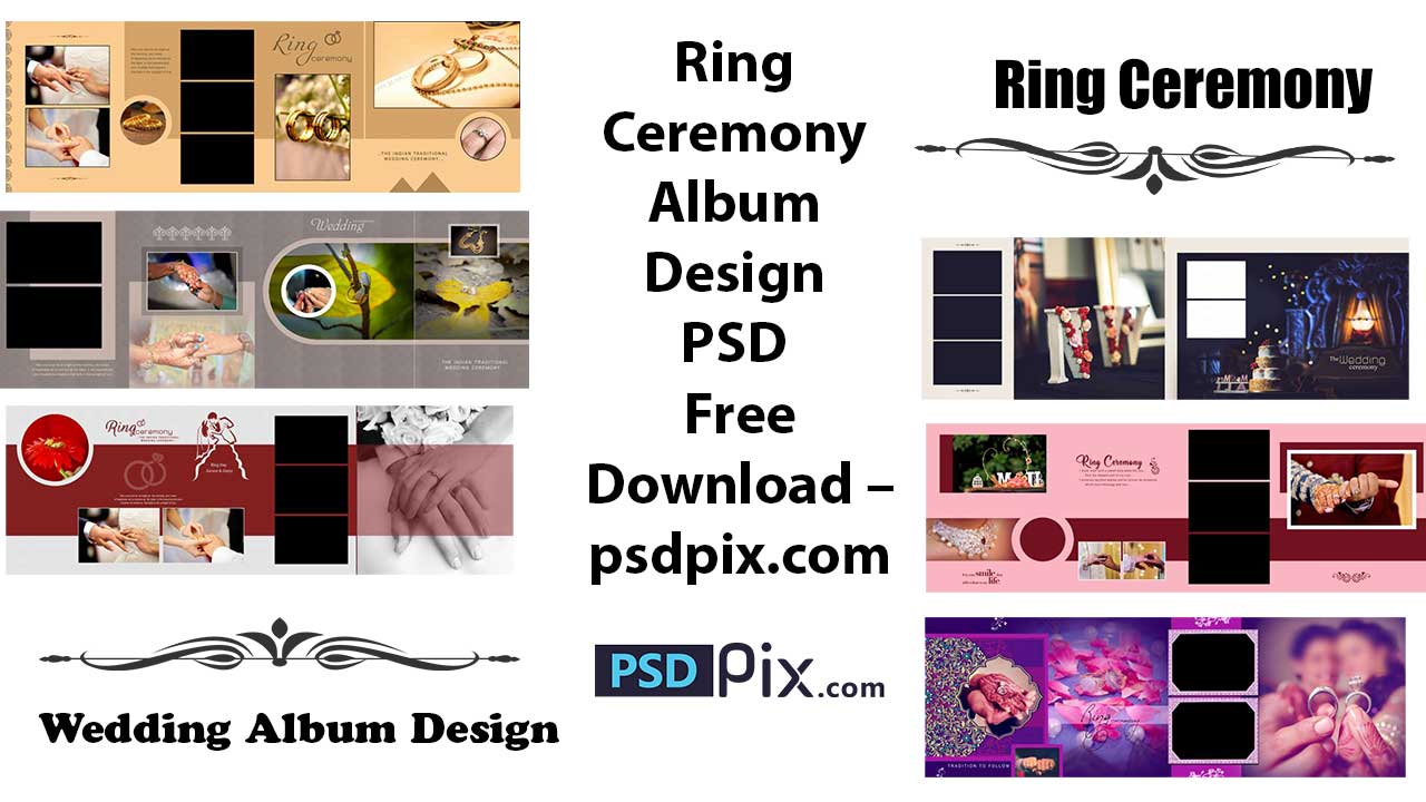 8 Ring Ceremony Banner Design PSD - Graphics Point