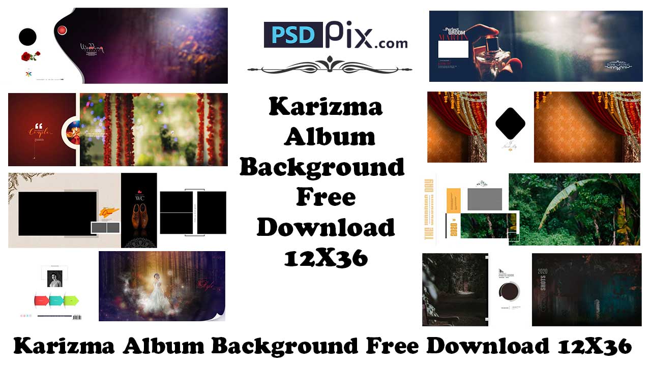 12x36 album psd free download 