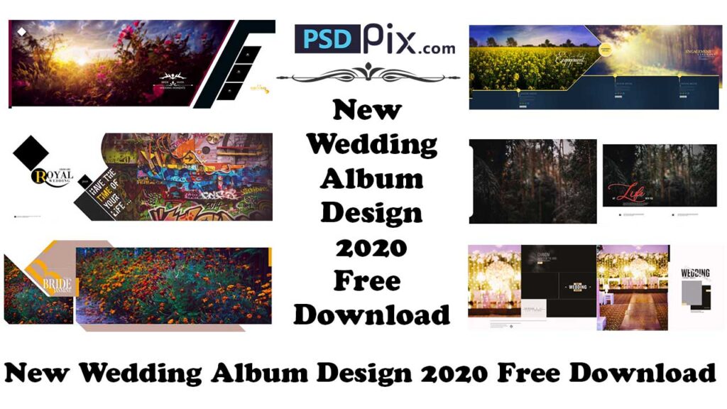 New Wedding Album Design 2020 for Free Download
