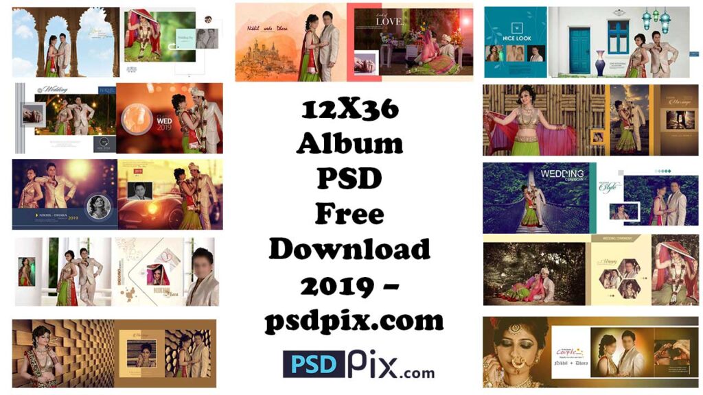  12X36 Album PSD for Free Download 2019