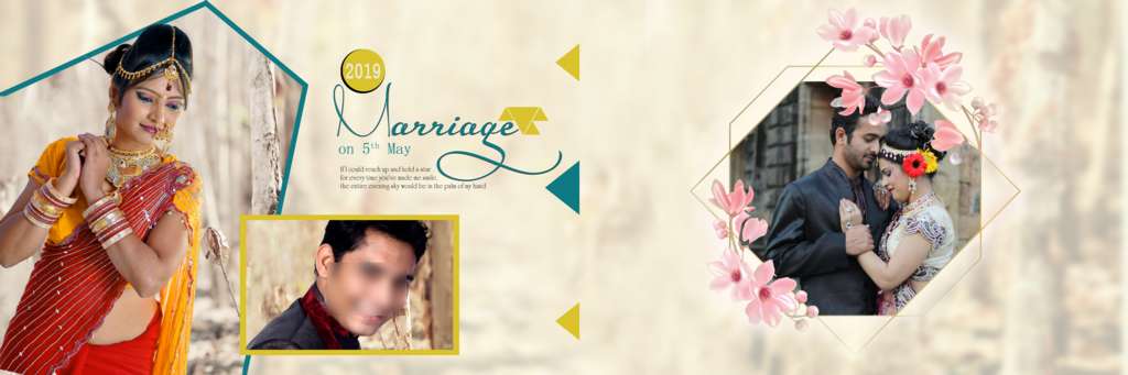 Album Design 12X36 PSD Wedding Background Free Download 2022 
