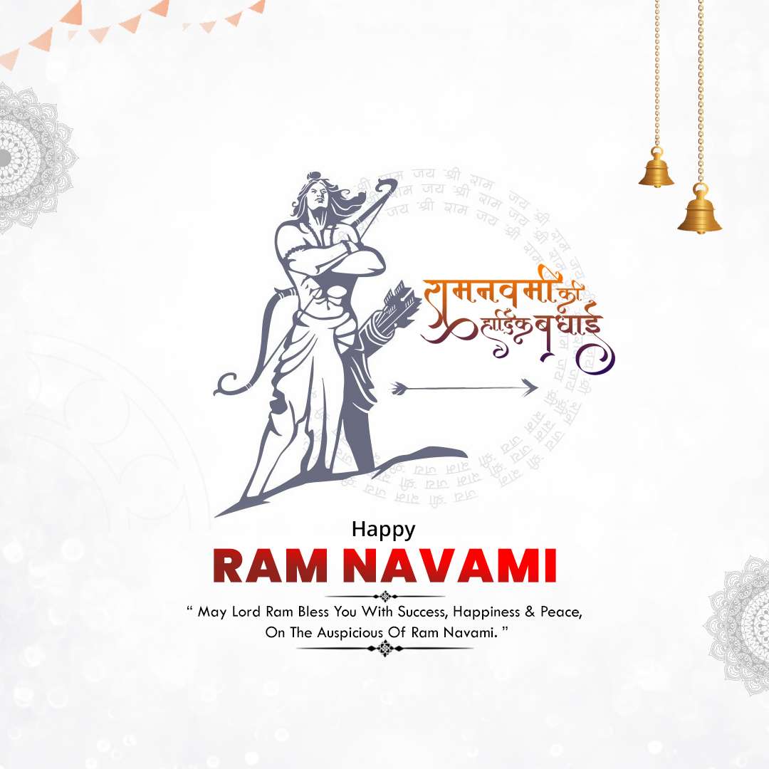 Happy Ram Navami HD Images, Wishes, Greetings, and Status.