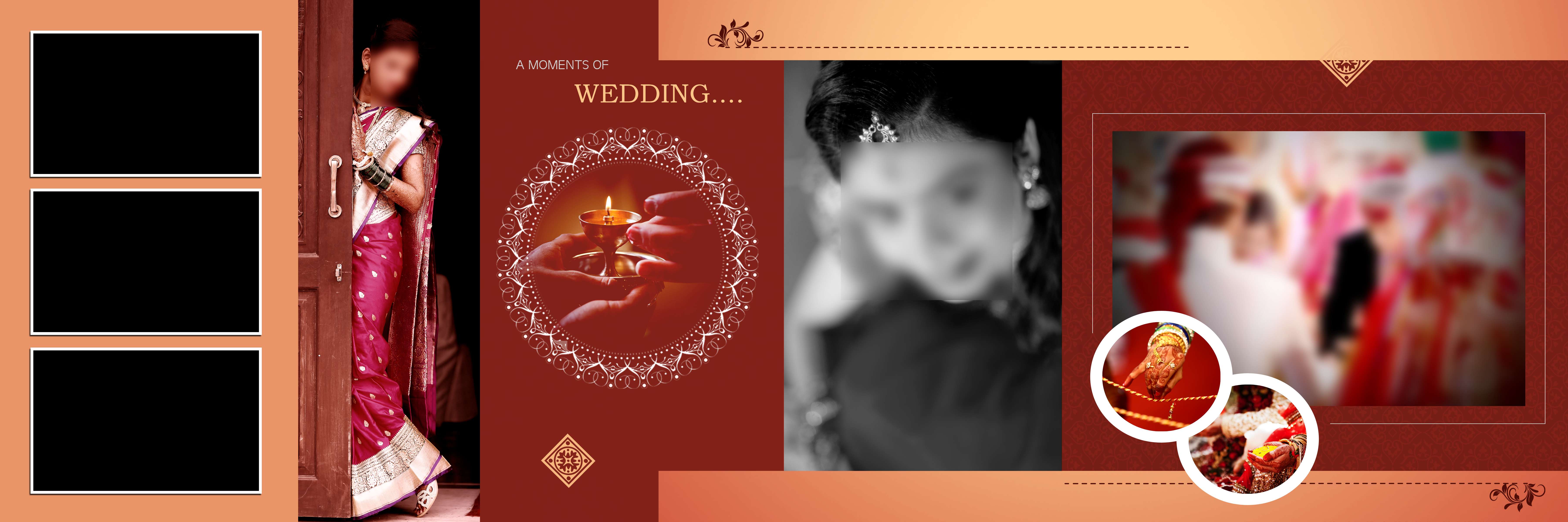 Wedding Album Design PSD Free Download
