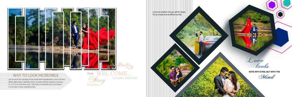 Pre wedding Album Design PSD Free Download 2023
