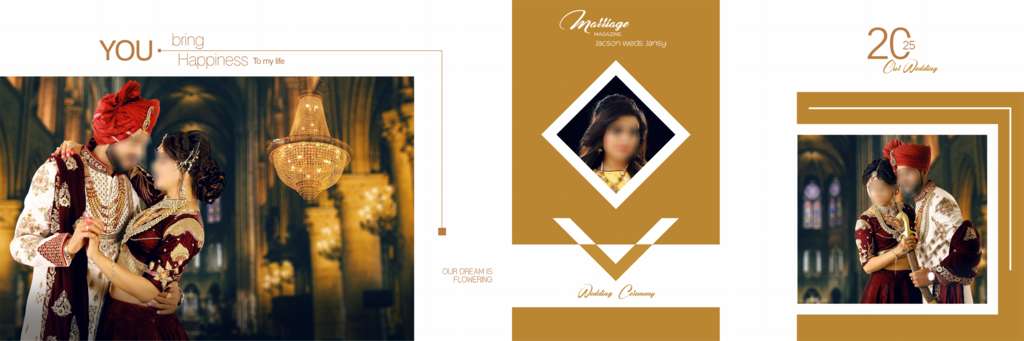 New Wedding Album Design PSD Free Download
