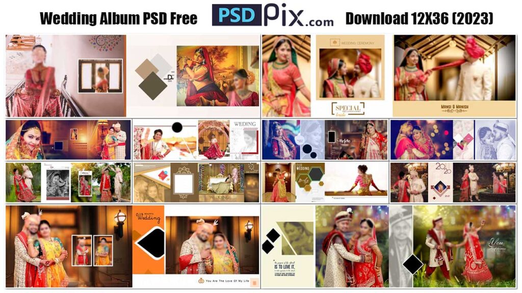 12X36 Album PSD Free Download 2023