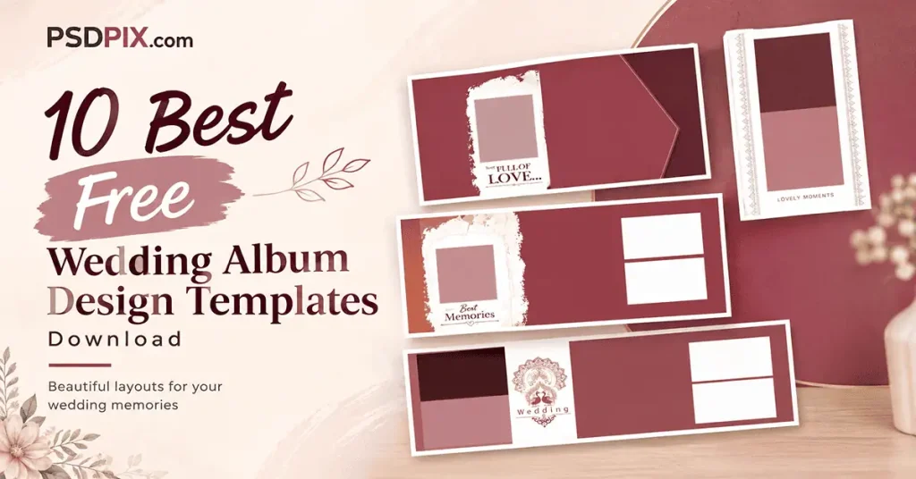 Free Wedding Album Design Templates