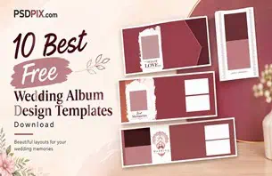 Free Wedding Album Design Templates