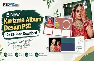 Karizma Album Design PSD