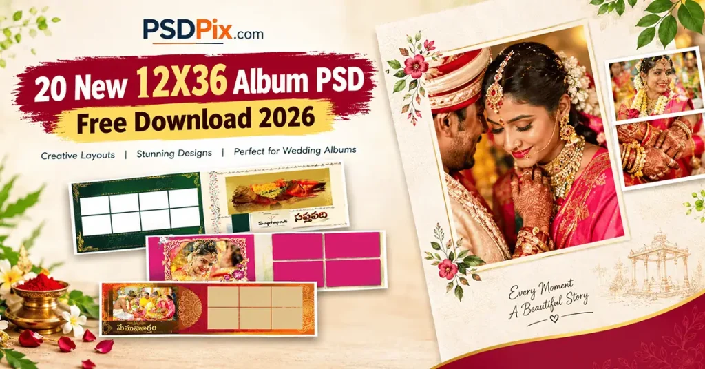 12X36 Album PSD