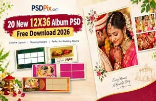 12X36 Album PSD