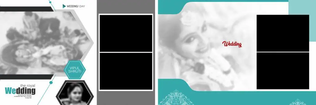 Wedding Album Layout Design