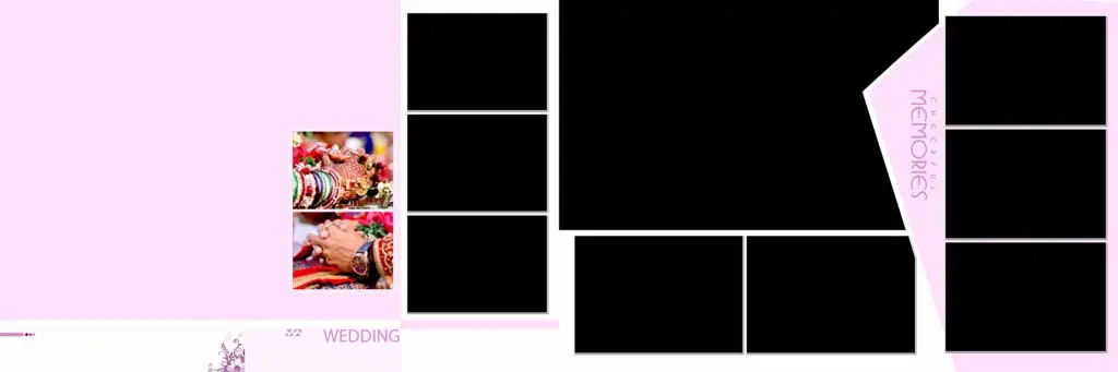 Wedding Album Layout Design