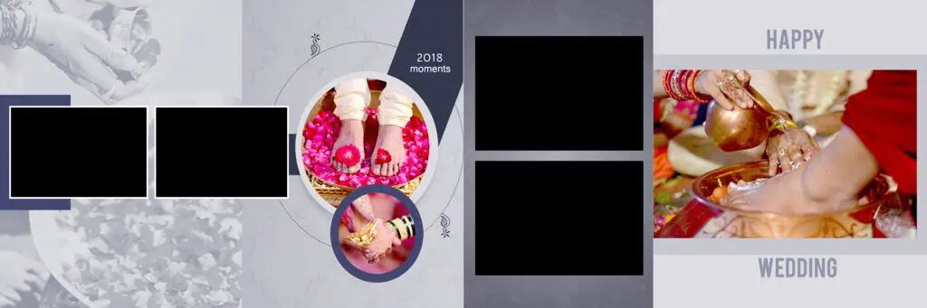 Wedding Album Layout Design