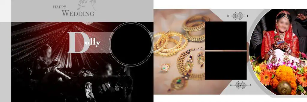 Wedding Album Layout Design