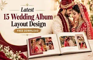 Wedding Album Layout Design