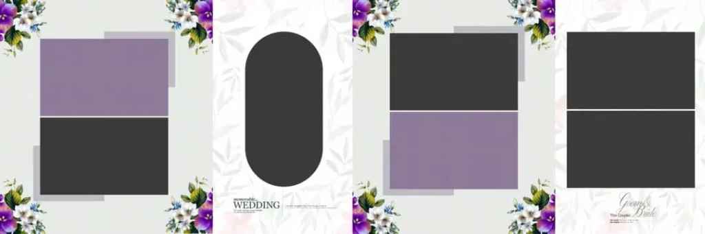 Wedding Album 12X36 PSD